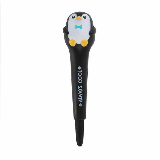 Legami Squishy Gel Pen Squeezies Penguin, Gelstift, Gelschreiber, Stift, Pinguin, SQP0004