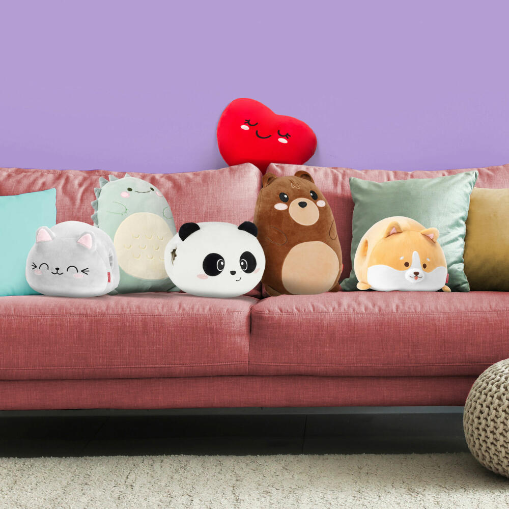 Legami Pillow Super Soft Kitty, Kissen, Dekokissen, Kuschelkissen, Katze, SUS0004