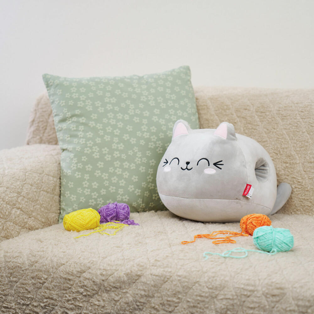 Legami Pillow Super Soft Kitty, Kissen, Dekokissen, Kuschelkissen, Katze, SUS0004