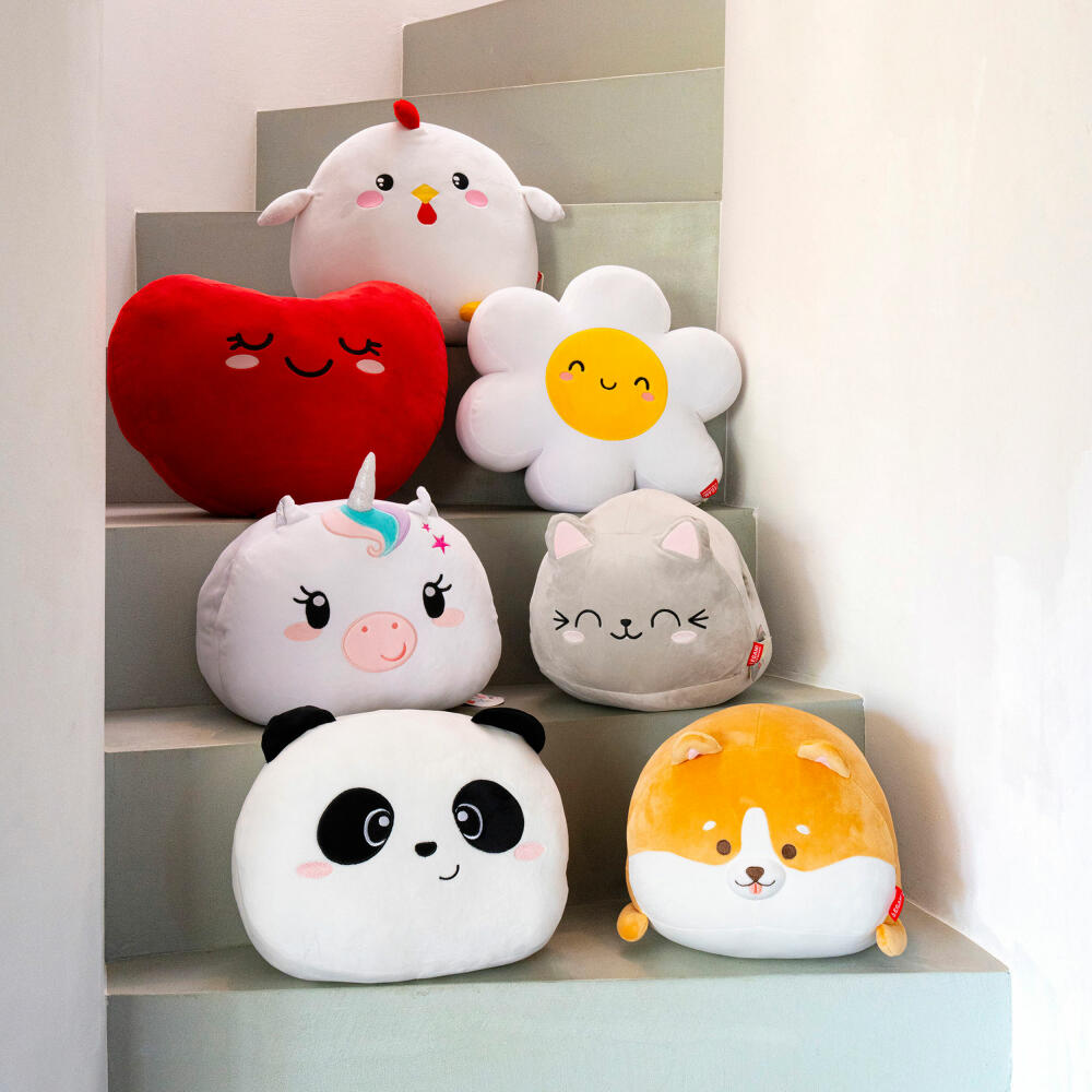 Legami Pillow Super Soft Kitty, Kissen, Dekokissen, Kuschelkissen, Katze, SUS0004