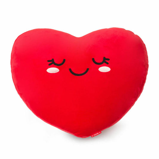 Legami Pillow Super Soft Heart, Kissen, Dekokissen, Kuschelkissen, SUS0005