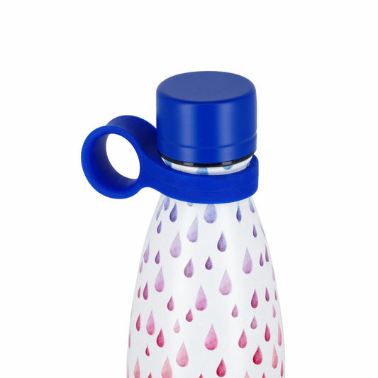 Legami Vacuum Bottle Hot & Cold After Rain, Thermoflasche, Isoflasche, Trinkflasche, 500 ml, SSB0019