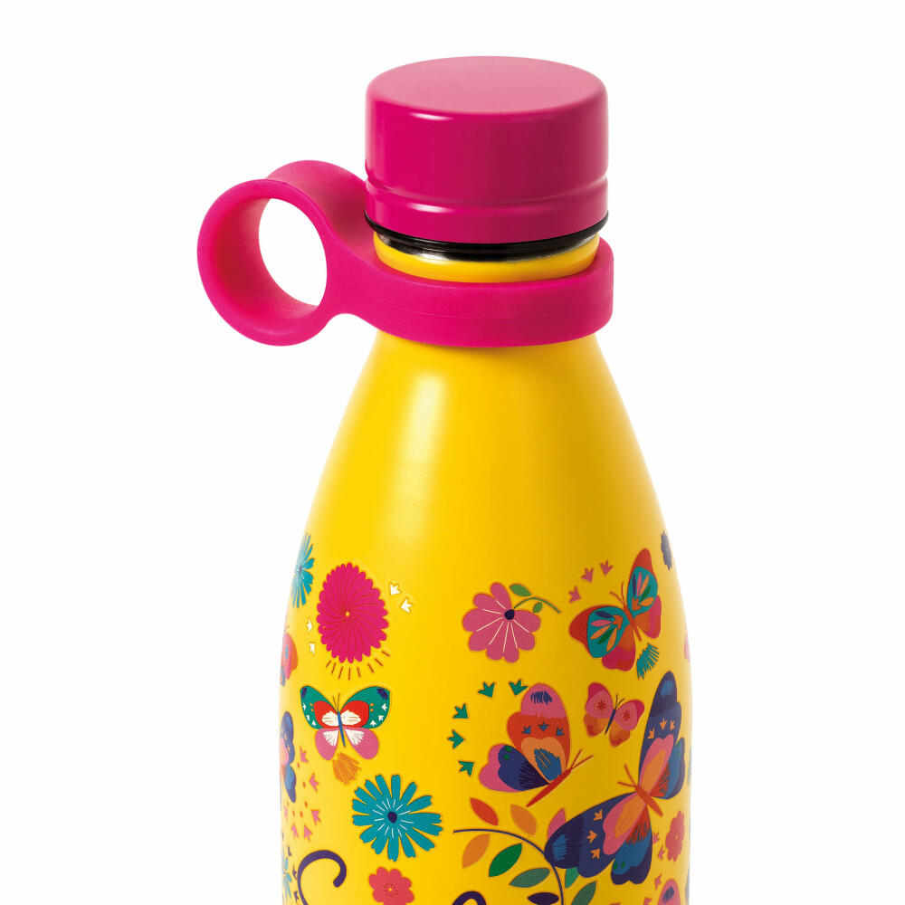 Legami Vacuum Bottle Hot & Cold Butterfly, Thermoflasche, Isoflasche, Trinkflasche, 800 ml, SSBL0006