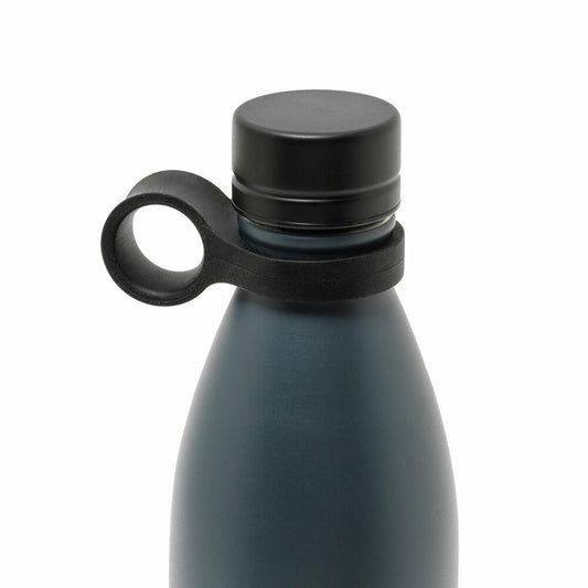 Legami Vacuum Bottle Hot & Cold Black, Thermoflasche, Isoflasche, Trinkflasche, 800 ml, SSBL0002