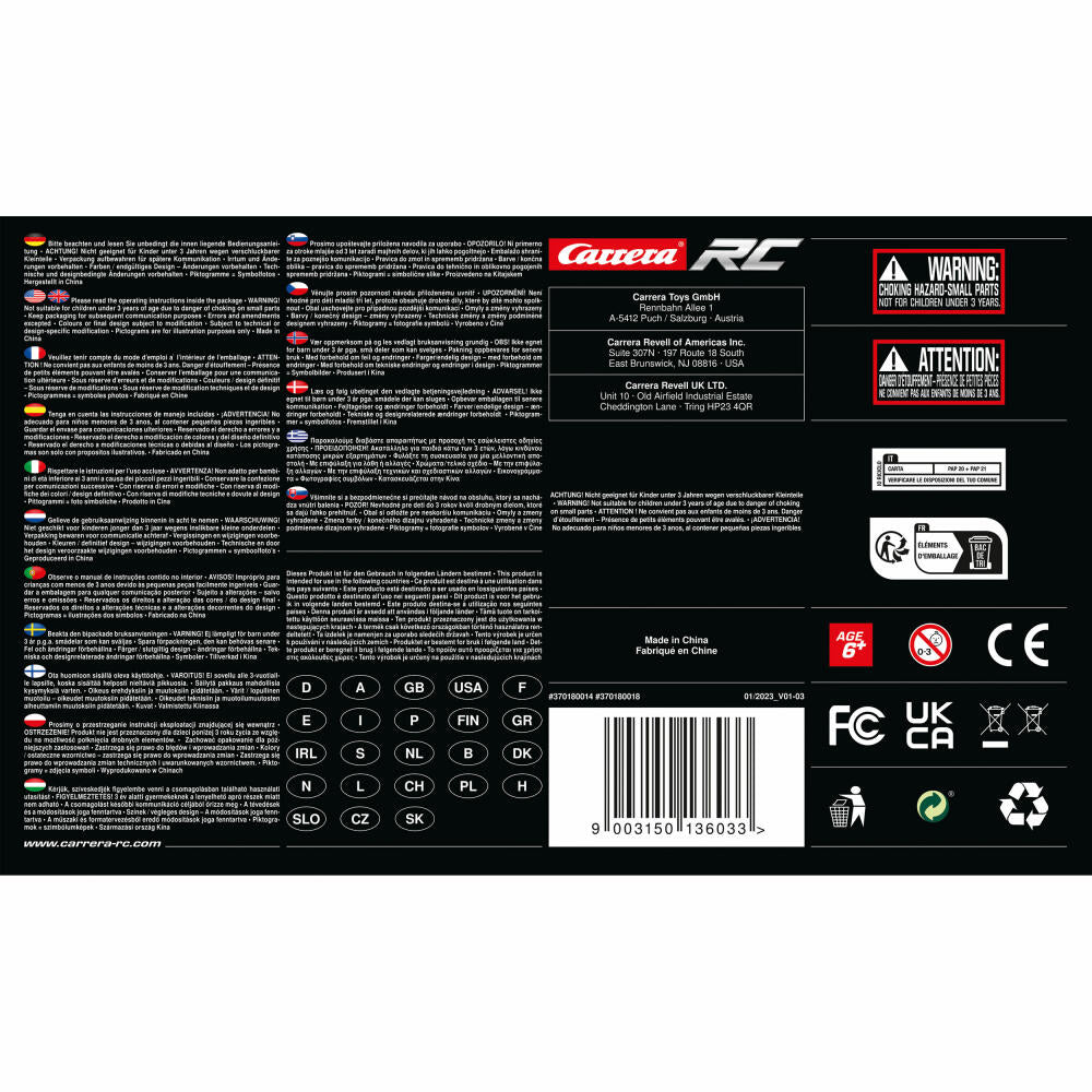 Carrera RC-Fahrzeug Mountain Cougar 2.4GHz, Fernlenkauto, 1:18, 370180018