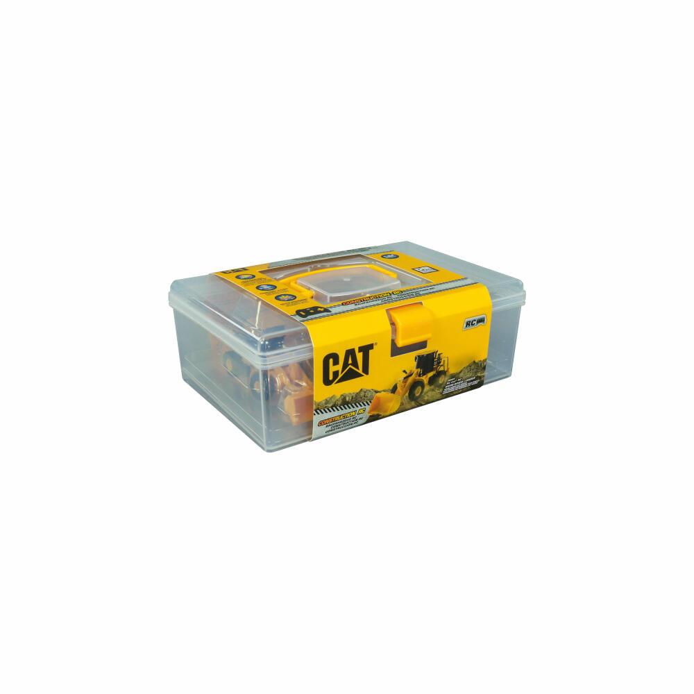 Carrera RC-Fahrzeug Caterpillar RC Cat 950M Radlader 1:64, Fernlenkbagger, 37026003