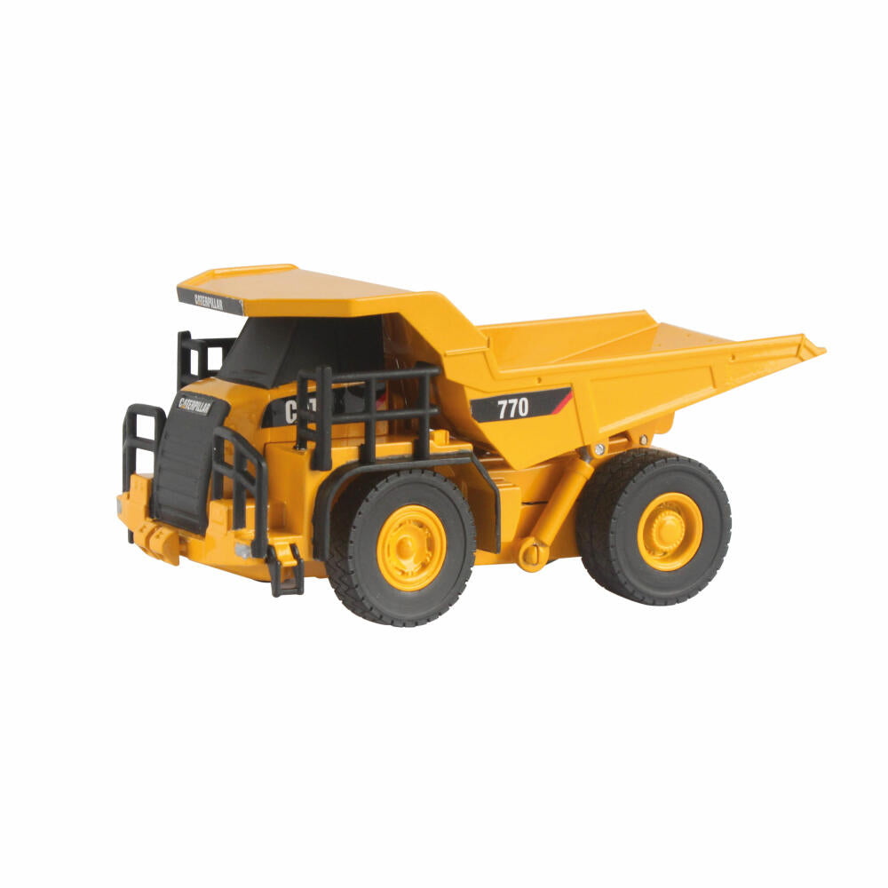 Carrera RC-Fahrzeug Caterpillar RC Cat 770 Muldenkipper 1:64, Fernlenkbagger, 37026004