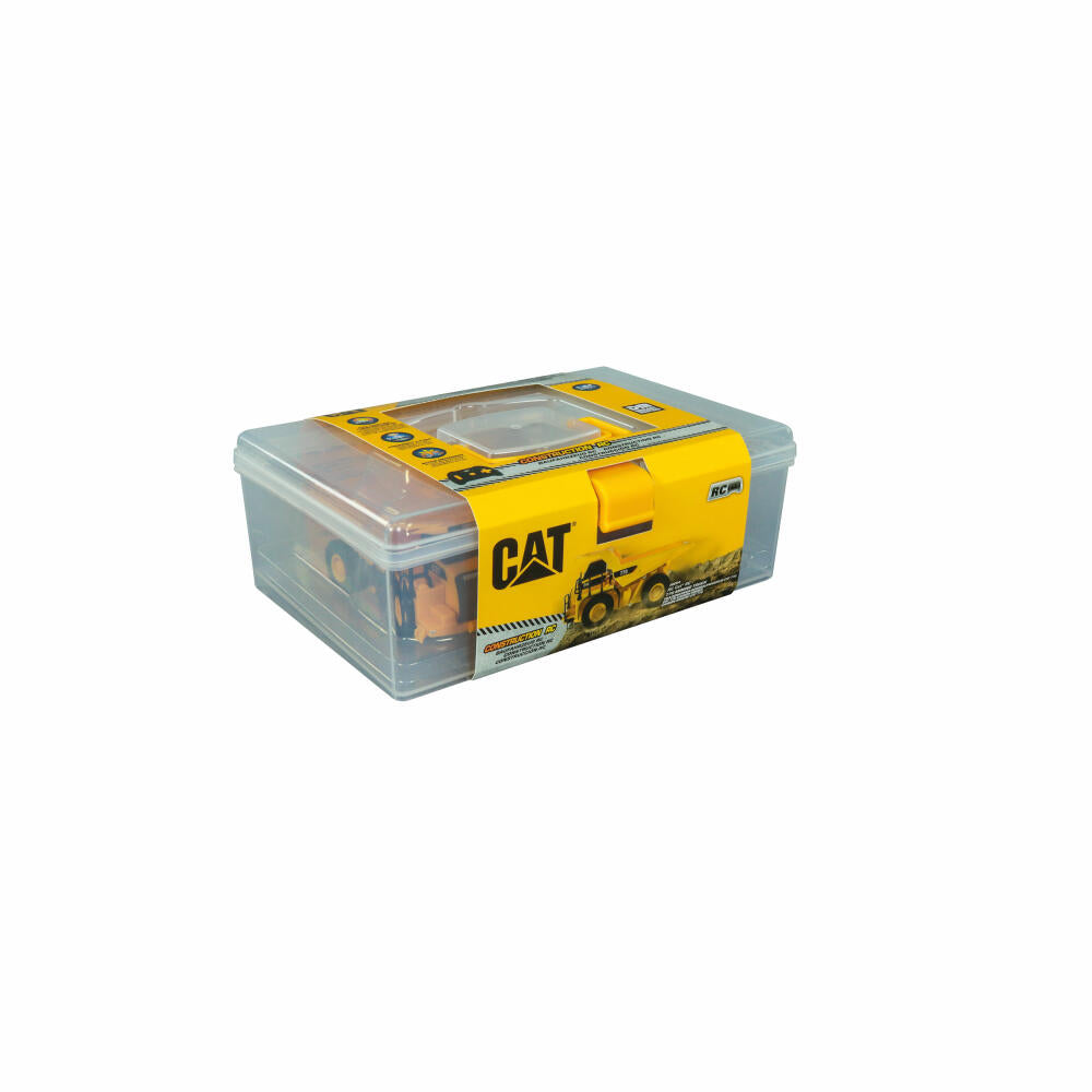 Carrera RC-Fahrzeug Caterpillar RC Cat 770 Muldenkipper 1:64, Fernlenkbagger, 37026004