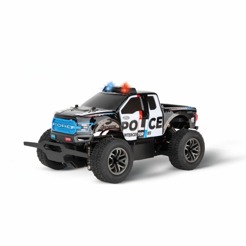 Carrera RC-Fahrzeug Ford F-150 Raptor Police 2.4GHz, Fernlenkauto, 1:18, 370182024