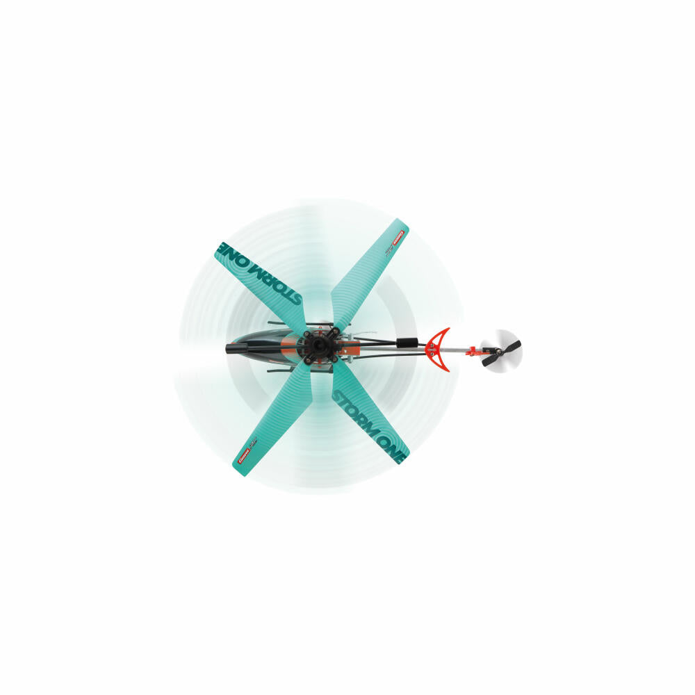 Carrera RC-Hubschrauber Storm One 2.4 GHz, Fernlenk-Helikopter, 370501053