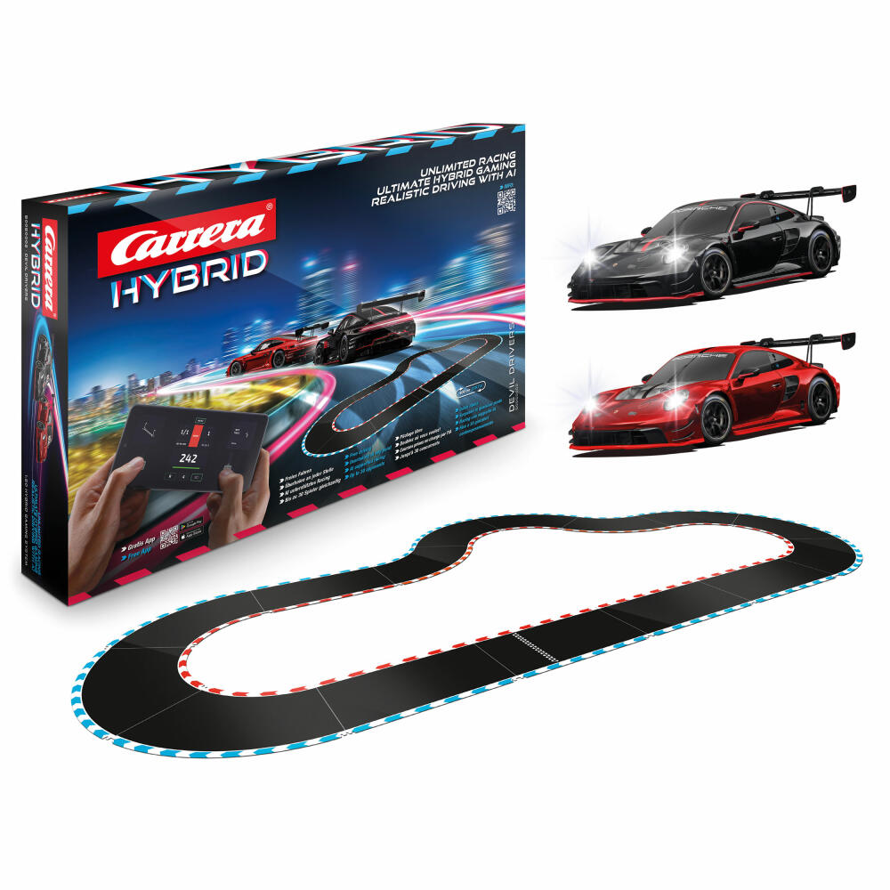 Carrera Autorennbahn Set Hybrid Devil Drivers, 1:50, 50050002