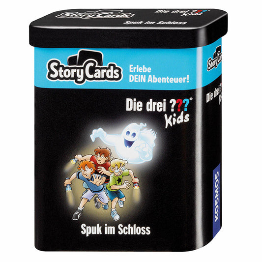 KOSMOS Detectives The Three ??? StoryCards Kids Haunted Castle, Interactive Guessing Game, Detective Game, Detective Guessing Game, from 8 years, 688608