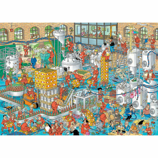 Jumbo Jan van Haasteren - Craftbierbrauerei, Puzzle, Erwachsenenpuzzle, 1000 Teile, 1110100610
