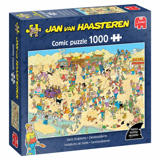 Jumbo Jan van Haasteren - Sandskulpturen, Puzzle, Erwachsenenpuzzle, 1000 Teile, 1110100612