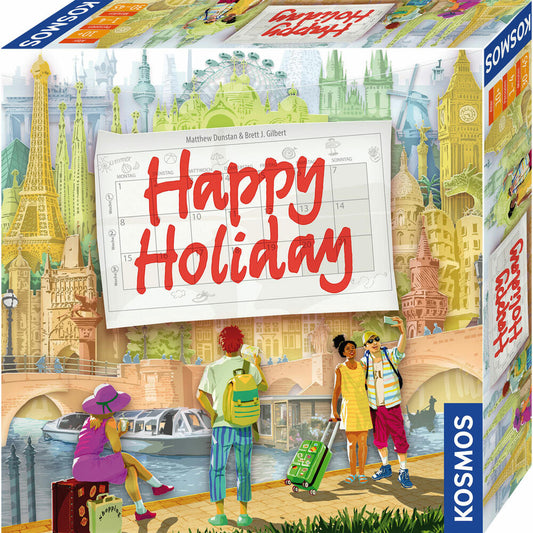 KOSMOS Happy Holiday, Taktikspiel, Strategiespiel, Gesellschaftsspiel, ab 10 Jahren, 686604