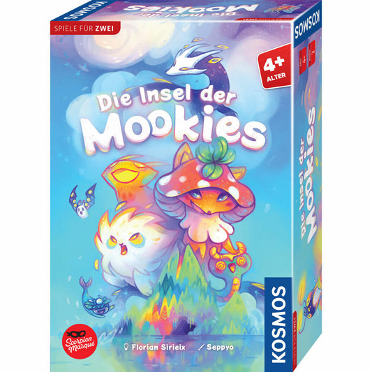 KOSMOS Die Insel der Mookies, Sammelspiel, Gesellschaftsspiel, Kinderspiel, ab 4 Jahren, 687274