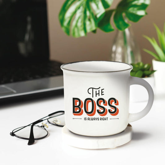 Legami Cup-Puccino Mug Boss, Kaffeetasse, Tasse, Becher, New Bone China, 350 ml, CUP0023