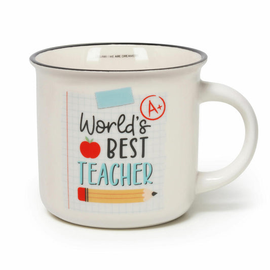 Legami Cup-Puccino Mug Teacher, Kaffeetasse, Tasse, Becher, New Bone China, 350 ml, CUP0066