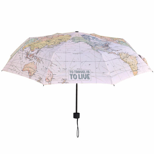 Legami Folding Umbrella - Travel - Manual, Regenschirm, Taschenschirm, Schirm, UMB0003