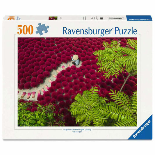 Ravensburger Ein Meer aus Rot, Puzzle, Erwachsenenpuzzle, 500 Teile, 12001707