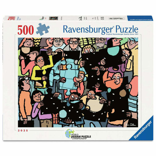 Ravensburger Puzzle Gemeinschaft, Puzzle, Erwachsenenpuzzle, 500 Teile, 12001739