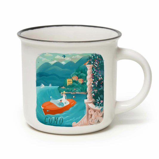 Legami Cup-Puccino Mug Como, Kaffeetasse, Tasse, Becher, New Bone China, 350 ml, CUP0033