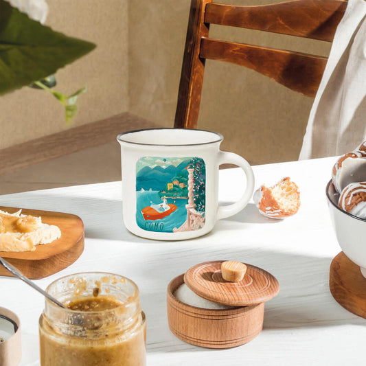 Legami Cup-Puccino Mug Como, Kaffeetasse, Tasse, Becher, New Bone China, 350 ml, CUP0033