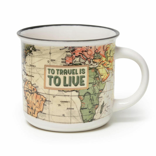 Legami Cup-Puccino Mug Travel, Kaffeetasse, Tasse, Becher, New Bone China, 350 ml, CUP0046