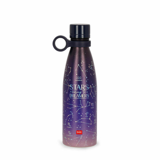 Legami Vacuum Bottle Hot & Cold Stars, Thermoflasche, Isoflasche, Trinkflasche, 500 ml, SSB0020
