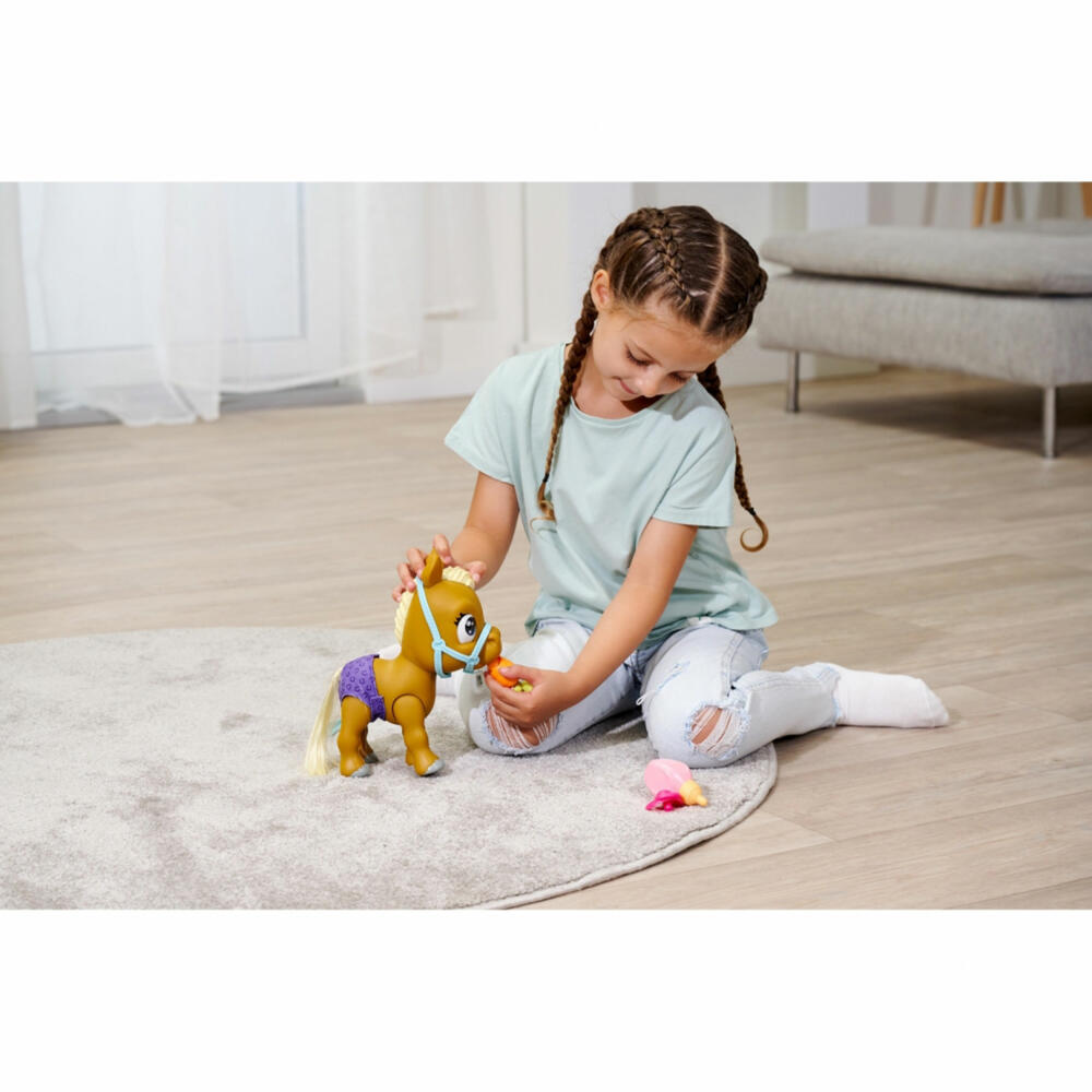 Simba Pamper Petz Pony, Animal Baby with Function, Pet, Toy, Children, Horse, 105950009