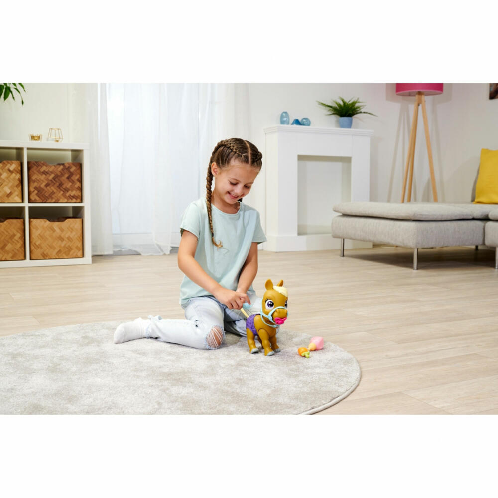 Simba Pamper Petz Pony, Animal Baby with Function, Pet, Toy, Children, Horse, 105950009