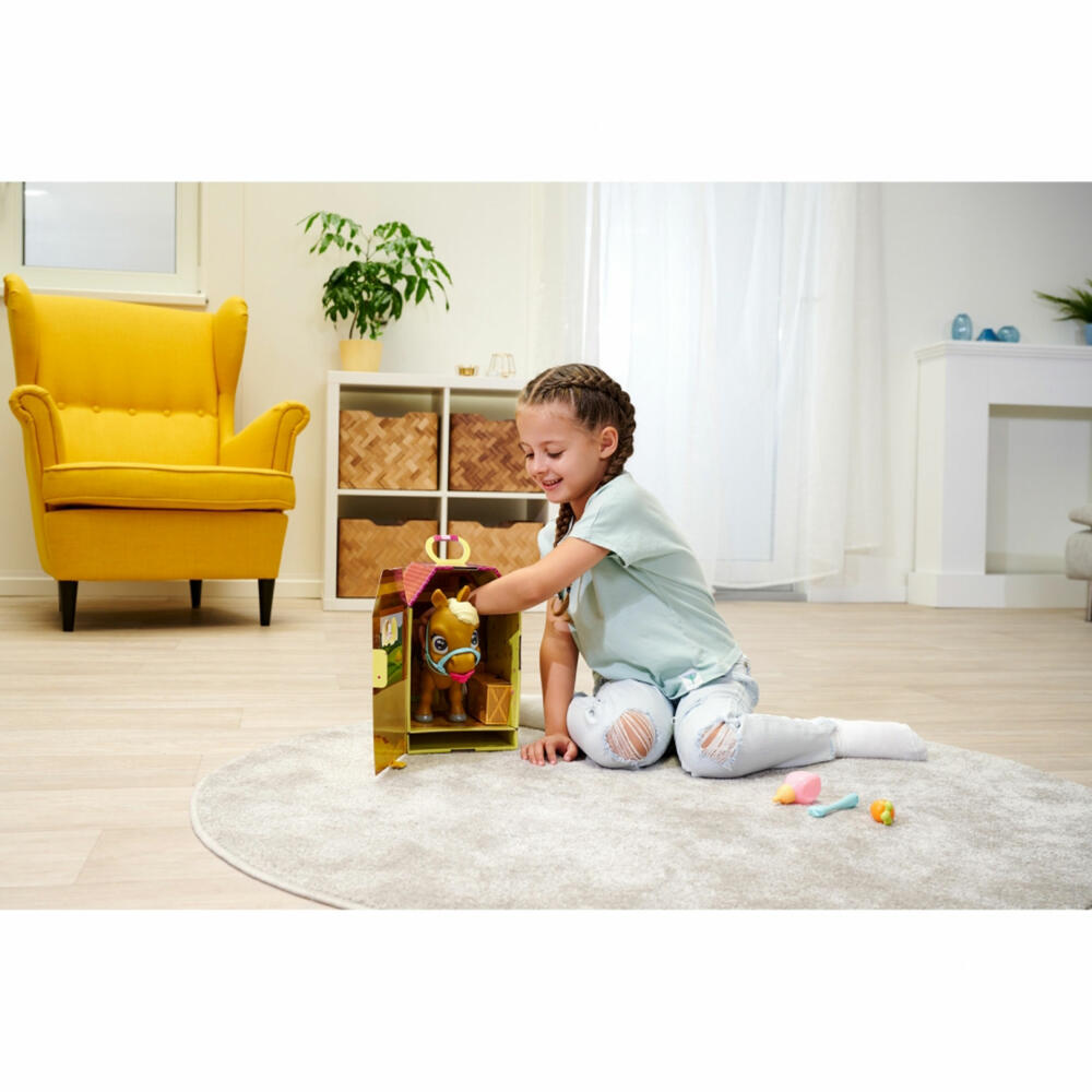 Simba Pamper Petz Pony, Animal Baby with Function, Pet, Toy, Children, Horse, 105950009