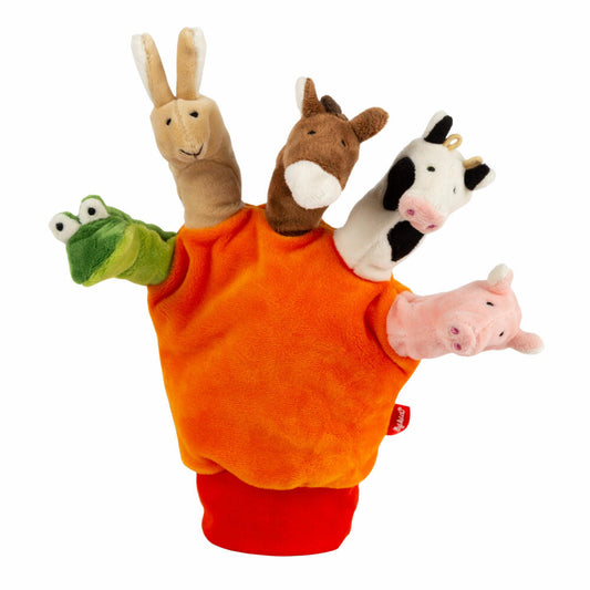 sigikid My Little Theatre Spielhandschuh Tiere, Puppentheater, Fingerpuppen, Spielzeug, 42786