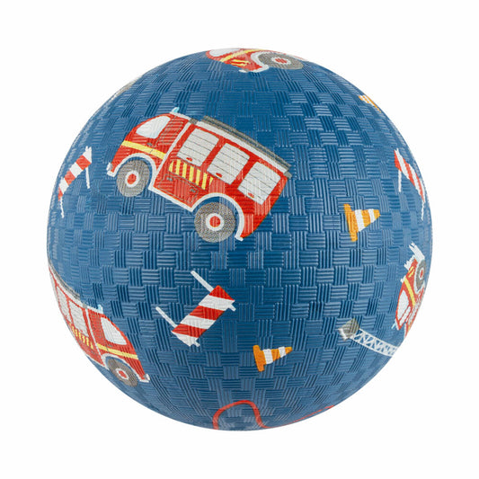 sigikid Feuerwehr Kautschukball, Spielball, Ball, Kinder, Kautschuk, Ø 17 cm, 43519