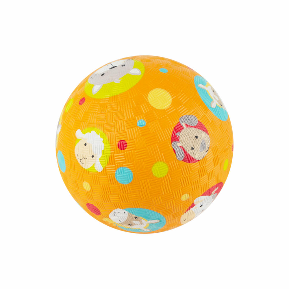 sigikid Konfetti Farm Kautschukball klein, Spielball, Ball, Kinder, Kautschuk, Ø 12 cm, 43522
