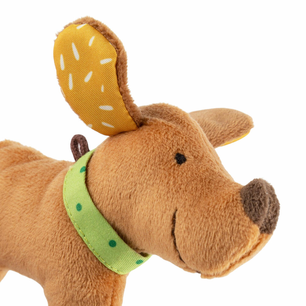 sigikid Greifling Dackel, Greifspielzeug, Babyspielzeug, Spielzeug, Baby, Polyester, Braun, 43535