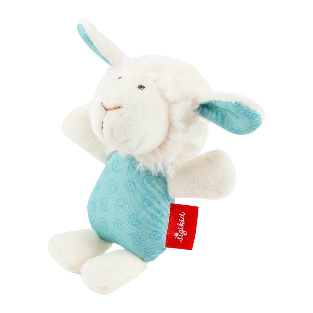 sigikid Greifling Schaf, Greifspielzeug, Babyspielzeug, Spielzeug, Baby, Polyester, Türkis, 43539
