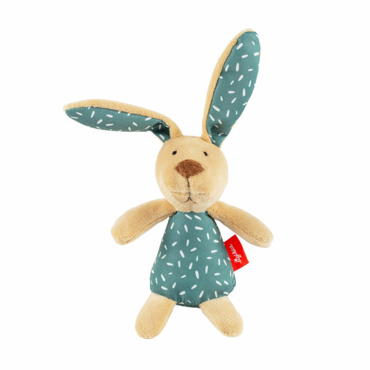 sigikid Greifling Hase petrol, Greifspielzeug, Babyspielzeug, Spielzeug, Baby, Polyester, 43542