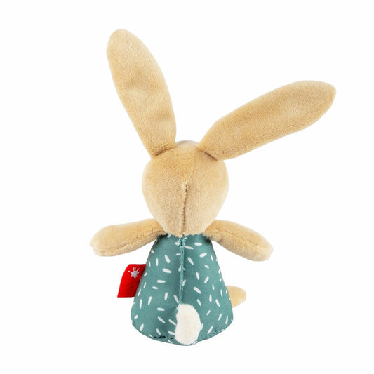 sigikid Greifling Hase petrol, Greifspielzeug, Babyspielzeug, Spielzeug, Baby, Polyester, 43542