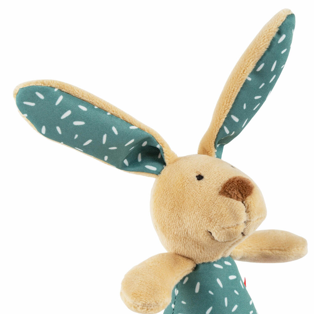 sigikid Greifling Hase petrol, Greifspielzeug, Babyspielzeug, Spielzeug, Baby, Polyester, 43542