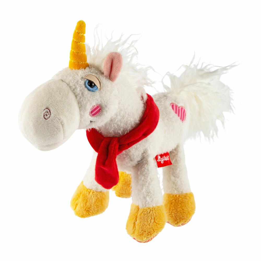 sigikid The Stoffis Unicorn sigikid &amp; Friends, soft toy, stuffed toy, cuddly toy, polyester, 28 cm, 52843