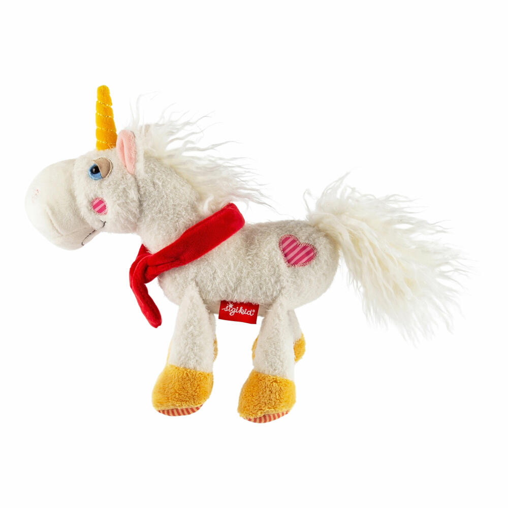 sigikid The Stoffis Unicorn sigikid &amp; Friends, soft toy, stuffed toy, cuddly toy, polyester, 28 cm, 52843