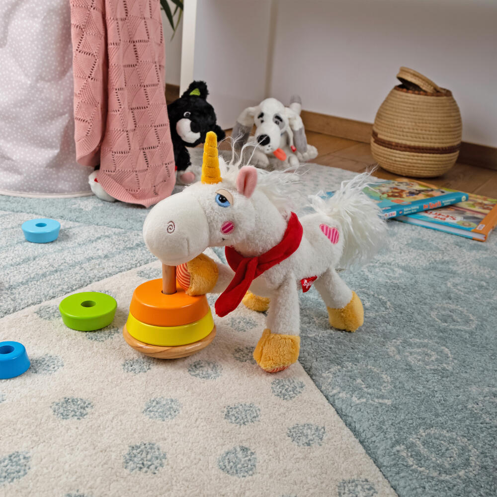 sigikid The Stoffis Unicorn sigikid &amp; Friends, soft toy, stuffed toy, cuddly toy, polyester, 28 cm, 52843