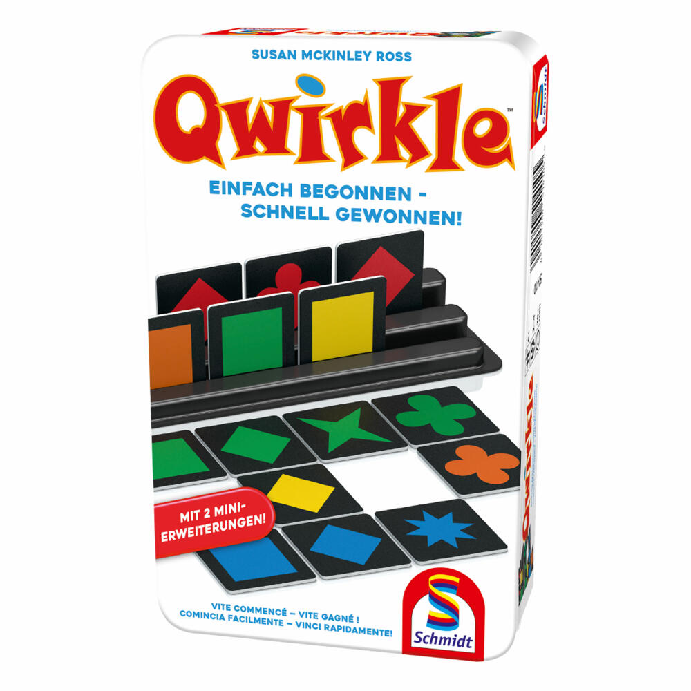 Schmidt Spiele Qwirkle, family game, board game, strategy game, 2 to 4 players, 51410