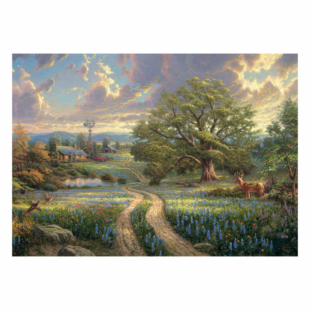 Schmidt Spiele Country Living, Puzzle, Adult Puzzle, Thomas Kinkade, 1000 pieces, 58461