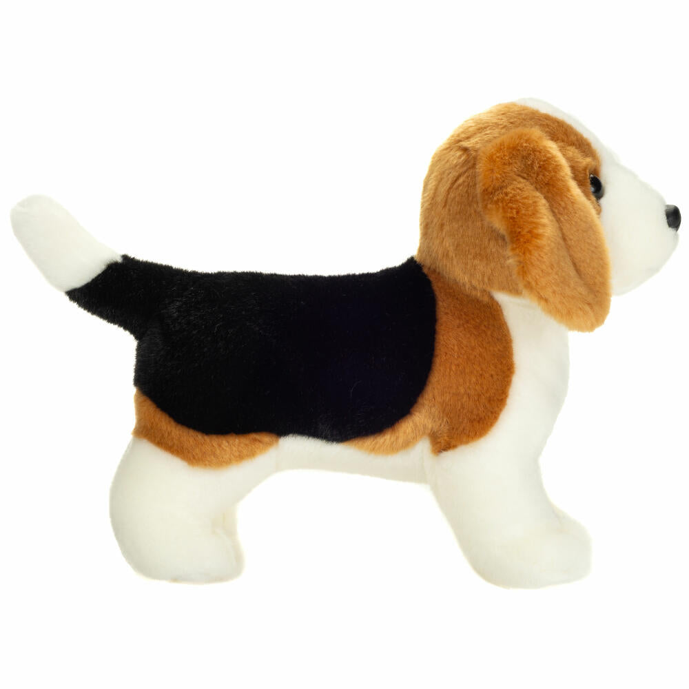 Teddy Hermann Beagle stehend, Kuscheltier, Stofftier, Plüschtier, 25 cm, 919018