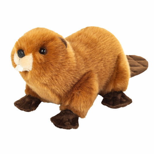 Teddy Hermann Biber, Kuscheltier, Stofftier, Plüschtier, 28 cm, 926641