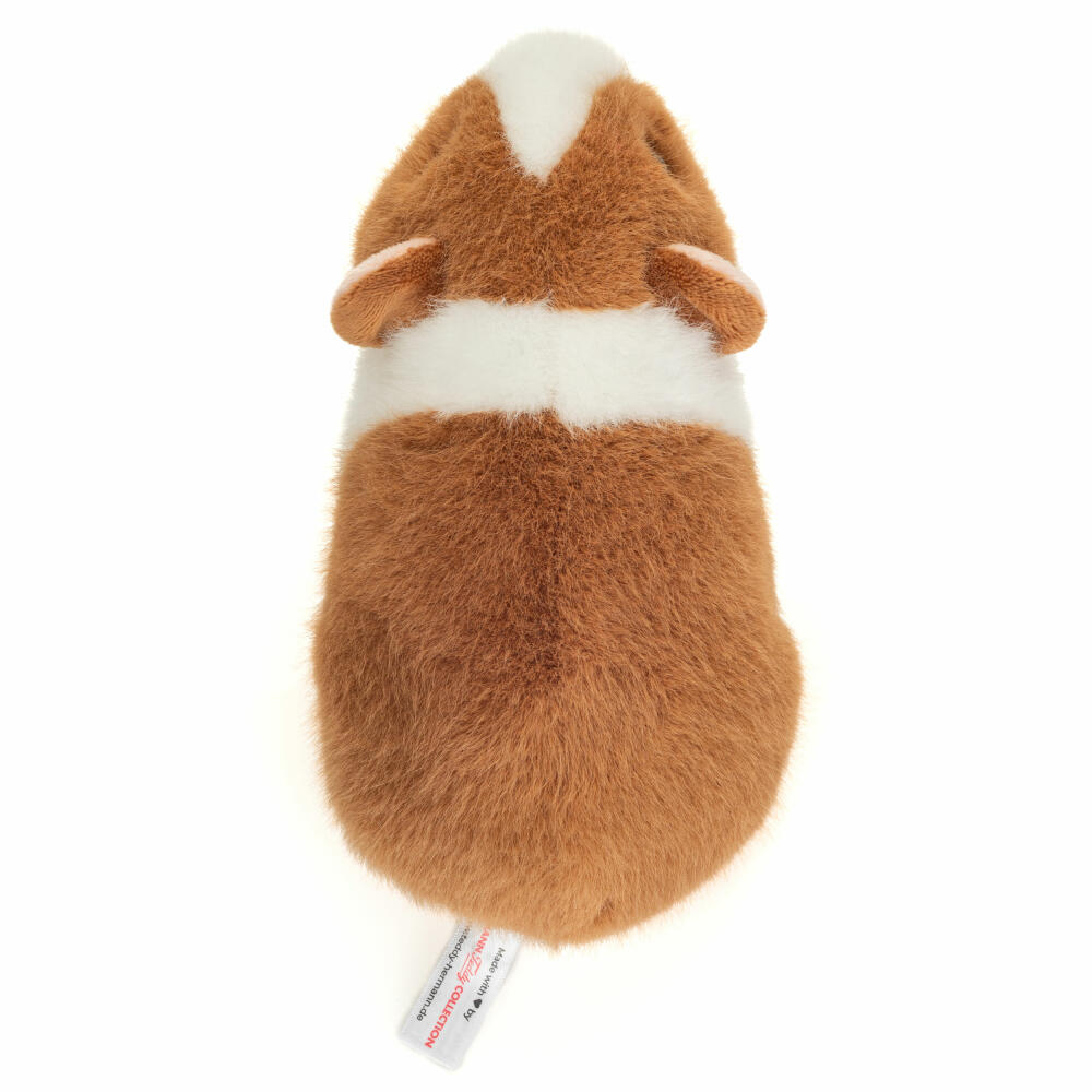 Teddy Hermann Meerschweinchen, Kuscheltier, Stofftier, Plüschtier, Hellbraun-Weiß, 19 cm, 926658