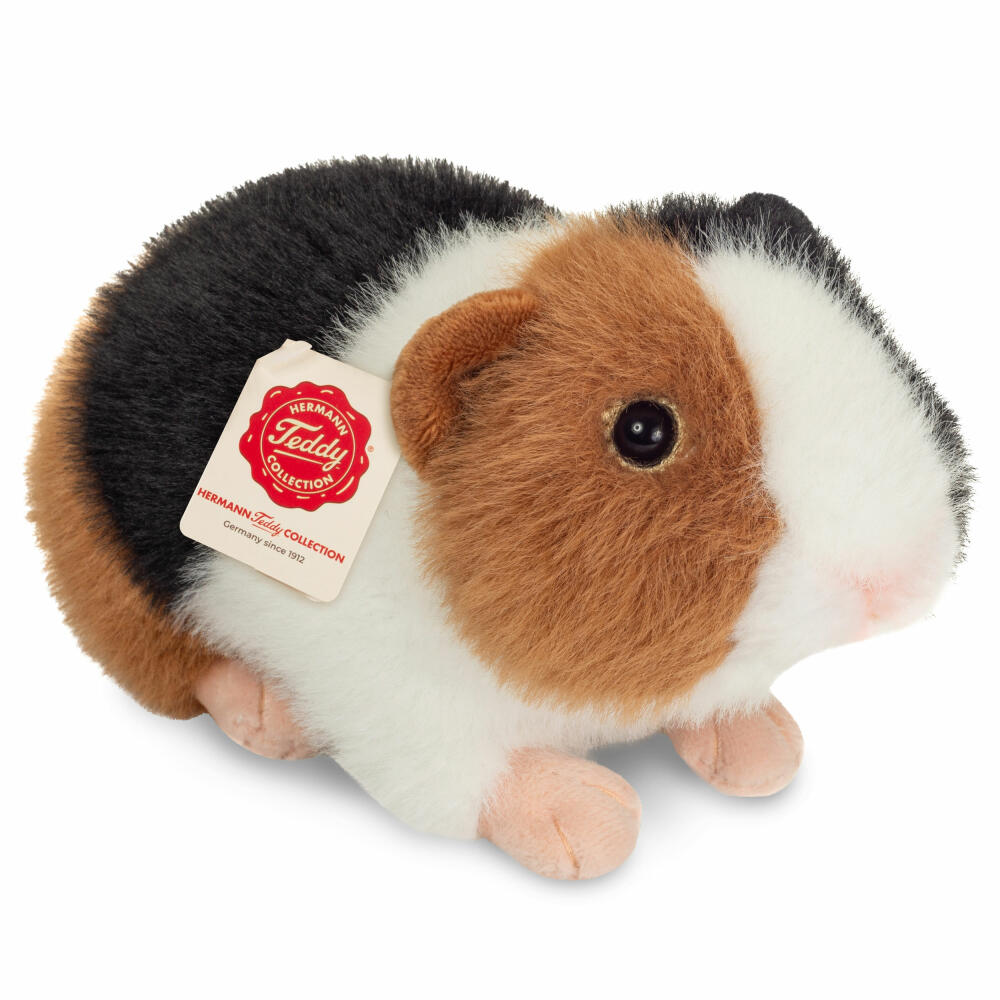 Teddy Hermann Meerschweinchen 3-farbig, Kuscheltier, Stofftier, Plüschtier, 19 cm, 926665