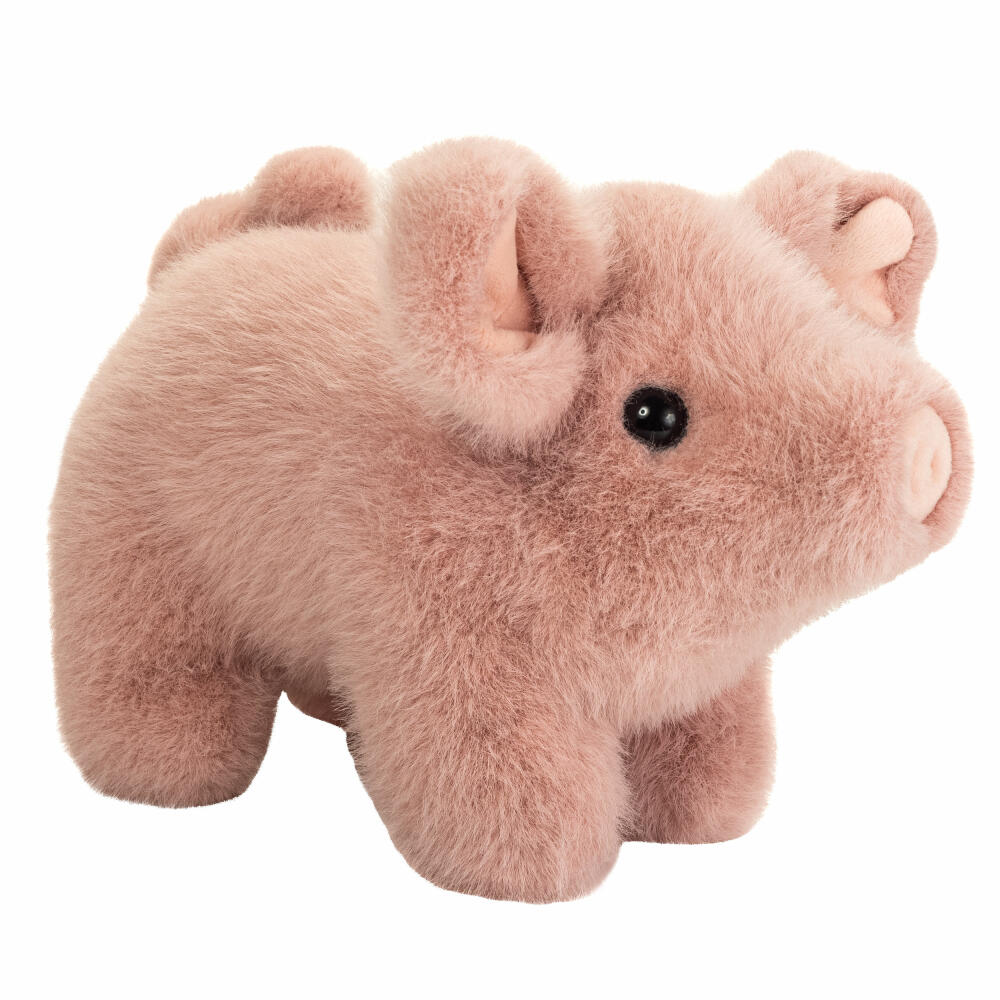 Teddy Hermann Schwein Stella stehend, Kuscheltier, Stofftier, Plüschtier, 23 cm, 930242